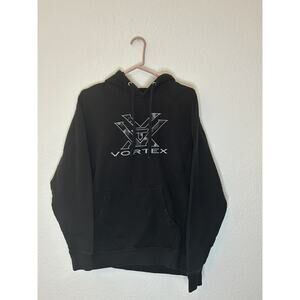 Vortex Optics Performance Hoodie Black Men’s L Logo